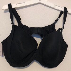Women’s Black Full-Coverage Bra — Classic Everyday Support